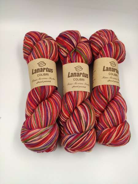 Fine Merino Socks ***  COLIBRI  116 ( Lanartus )